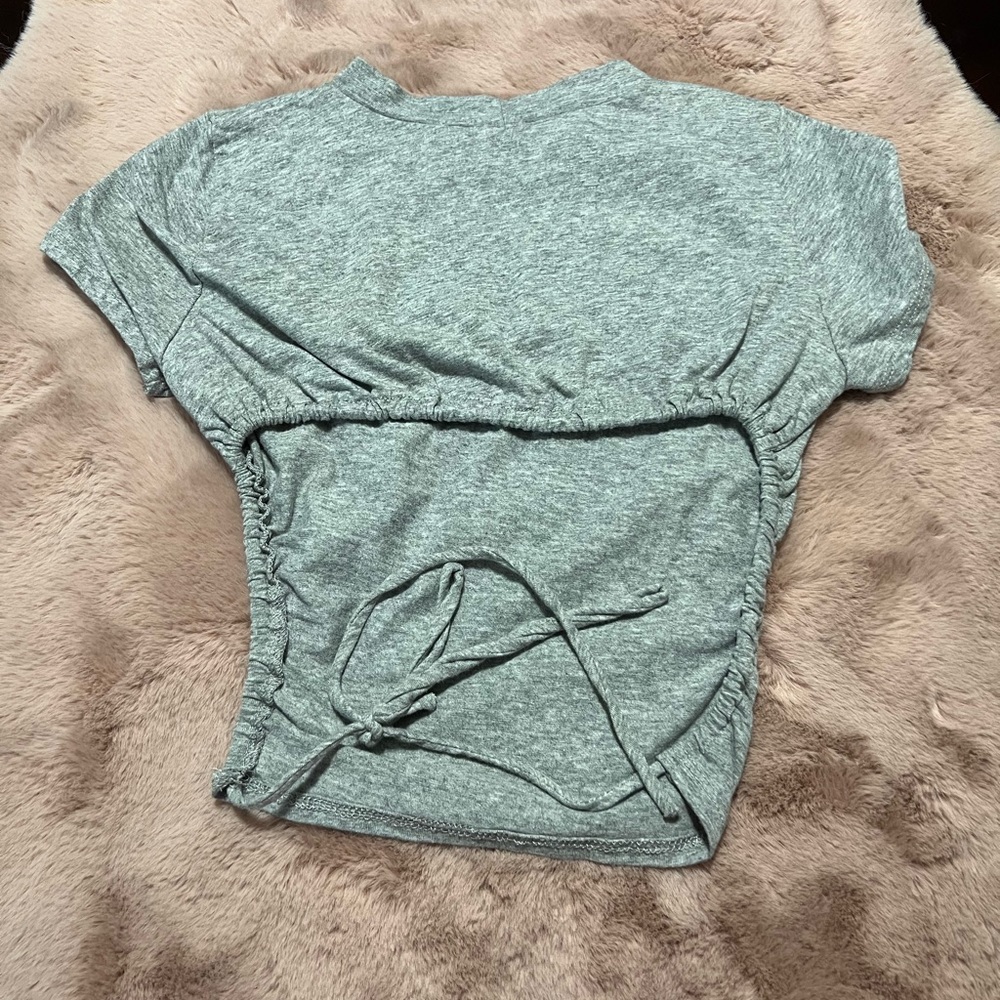 Open Back Crop Top - Picture 3 of 3